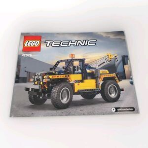 Lego Technic 42079 Instruction Booklet For Tow Truck Only No Bricks